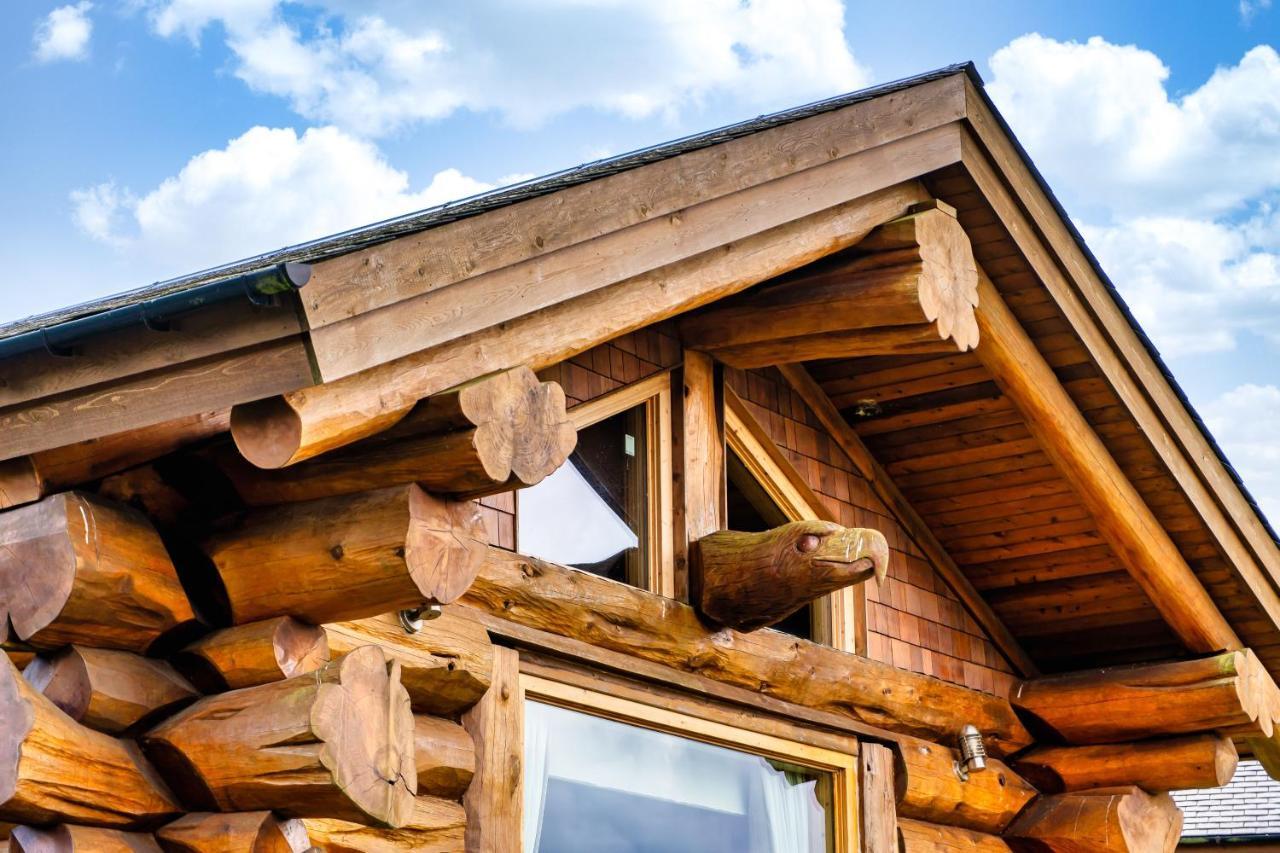 The Log Cabins At The Vu Bathgate Εξωτερικό φωτογραφία